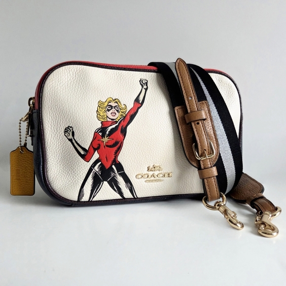 Coach × Marvel Jes Crossbody / Shoulder Bag With Hang Tag, Excellent Condition - Picture 16 of 16